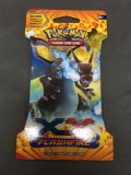 Factory Sealed Pokemon XY Flashfire 10 Card Booster Pack in Retail Blister Shell