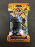 Factory Sealed Pokemon XY Flashfire 10 Card Booster Pack in Retail Blister Shell