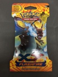 Factory Sealed Pokemon XY Flashfire 10 Card Booster Pack in Retail Blister Shell