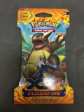 Factory Sealed Pokemon XY Flashfire 10 Card Booster Pack in Retail Blister Shell