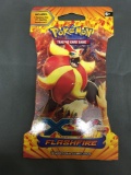 Factory Sealed Pokemon XY Flashfire 10 Card Booster Pack in Retail Blister Shell