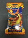 Factory Sealed Pokemon XY Flashfire 10 Card Booster Pack in Retail Blister Shell