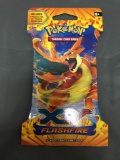 Factory Sealed Pokemon XY Flashfire 10 Card Booster Pack in Retail Blister Shell
