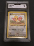 GMA Graded 1999 Pokemon Jungle Unlimited #62 SPEAROW Trading Card - NM 7