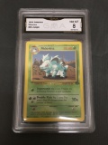 GMA Graded 1999 Pokemon Jungle #40 NIDORINA Trading Card - NM-MT 8