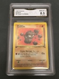 GMA Graded 1999 Pokemon Fossil 1st Edition #47 GEODUDE Trading Card - NM-MT+ 8.5