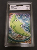 GMA Graded 2000 Topps Pokemon TV Animation #11 METAPOD Trading Card - VG-EX 4