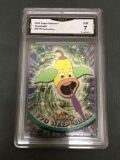GMA Graded 2000 Topps Pokemon TV Animation #70 WEEPINBELL Trading Card - NM 7