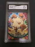 GMA Graded 2000 Topps Pokemon TV Animation #57 PRIMEAPE Trading Card - NM+ 7.5