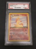 BSG Graded 1999 Pokemon Jungle 1st Edition #44 RAPIDASH Trading Card - MINT 9