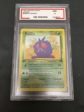 BSG Graded 1999 Pokemon Jungle 1st Edition #63 VENONAT Trading Card - MINT 9
