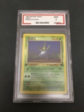 BSG Graded 1999 Pokemon Jungle 1st Edition #58 ODDISH Trading Card - MINT 9