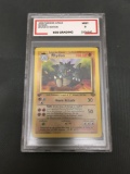 BSG Graded 1999 Pokemon Jungle 1st Edition #45 RHYDON Trading Card - MINT 9