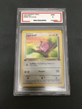 BSG Graded 1999 Pokemon Jungle 1st Edition #54 JIGGLYPUFF Trading Card - MINT 9