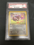 BSG Graded 1999 Pokemon Jungle 1st Edition #51 EEVEE Trading Card - MINT 9