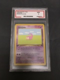 BSG Graded 1999 Pokemon Fossil 1st Edition #55 SLOWPOKE Trading Card - MINT 9