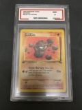 BSG Graded 1999 Pokemon Fossil 1st Edition #47 GEODUDE Trading Card - MINT 9