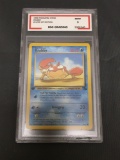 BSG Graded 1999 Pokemon Fossil 1st Edition #51 KRABBY Trading Card - MINT 9