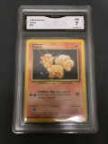 GMA Graded 1999 Pokemon Base Set Unlimited #68 VULPIX Trading Card - NM 7