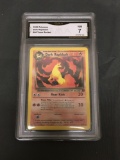 GMA Graded 1999 Pokemon Team Rocket #44 DARK RAPIDASH Trading Card - NM 7