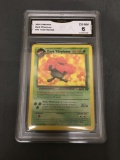 GMA Graded 2000 Pokemon Team Rocket #30 DARK VILEPLUME Rare Trading Card - EX-NM 6