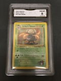 GMA Graded 2000 Pokemon Gym Heroes #45 ERIKA'S GLOOM Trading Card - NM-MT 8