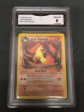 GMA Graded 1999 Pokemon Team Rocket #44 DARK RAPIDASH Trading Card - NM-MT 8