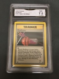 GMA Graded 2000 Pokemon Base 2 Set #113 PLUS POWER Trading Card - NM+ 7.5
