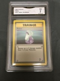 GMA Graded 2000 Pokemon Base 2 Set #122 POTION Trading Card - NM 7