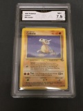GMA Graded 1999 Pokemon Jungle #50 CUBONE Trading Card - NM+ 7.5