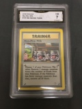 GMA Graded 2000 Pokemon Neo Genesis #101 MOO-MOO MILK Trading Card - NM 7