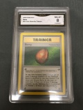 GMA Graded 2000 Pokemon Neo Genesis #99 BERRY Trading Card - NM-MT 8