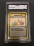 GMA Graded 1999 Pokemon Fossil #58 MR. FUJI Trading Card - NM 7