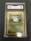 GMA Graded 1999 Pokemon Jungle #57 NIDORAN Trading Card - NM-MT 8