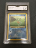 GMA Graded 1999 Pokemon Fossil #49 HORSEA Trading Card - NM-MT+ 8.5