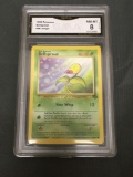 GMA Graded 1999 Pokmeon Jungle #49 BELLSPROUT Trading Card - NM-MT 8