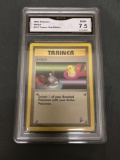 GMA Graded 2000 Pokemon Base 2 Set #123 SWITCH Trading Card - NM+ 7.5
