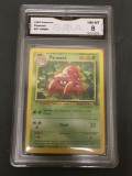 GMA Graded 1999 Pokemon Jungle #41 PARASECT Trading Card - NM-MT 8