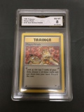 GMA Graded 2000 Pokemon Gym Heroes #114 MISTY'S WRATH Trading Card - NM-MT 8