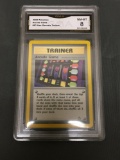 GMA Graded 2000 Pokemon Neo Genesis #83 ARCADE GAME Trading Card - NM-MT 8