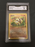 GMA Graded 1999 Pokemon Jungle #55 MANKEY Trading Card - NM-MT 8