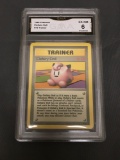 GMA Graded 1999 Pokemon Base Set Unlimited #70 CLEFAIRY DOLL Trading Card - EX-NM 6