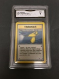 GMA Graded 2001 Pokemon Neo Discovery #73 HYPER DEVOLUTION SPRAY Trading Card - NM 7
