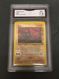 GMA Graded 2000 Pokemon Neo Genesis #69 ONIX Trading Card - NM+ 7.5