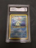 GMA Graded 2000 Pokemon Neo Genesis #32 CROCONAW Trading Card - NM-MT 8