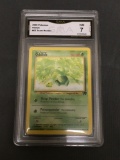 GMA Graded 2000 Pokemon Team Rocket #63 ODDISH Trading Card - NM 7