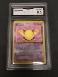 GMA Graded 2000 Pokemon Team Rocket #54 DROWZEE Trading Card - EX-NM+ 6.5