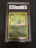GMA Graded 2000 Pokemon Team Rocket #63 ODDISH Trading Card - EX-NM 6