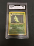 GMA Graded 1999 Pokemon Base Set Unlimited #54 METAPOD Trading Card - NM-MT 8