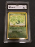 GMA Graded 2000 Pokemon Team Rocket #63 ODDISH Trading Card - EX-NM 6